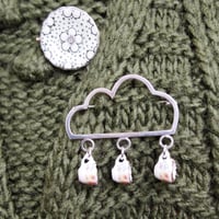 Image 1 of Cloud Cup Pin