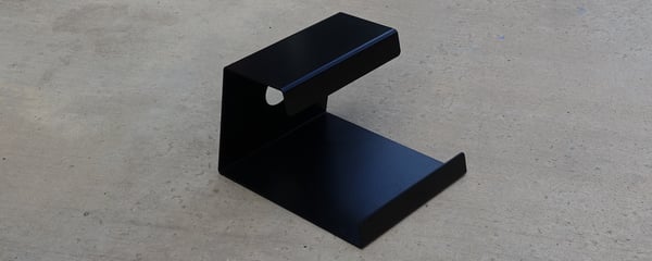 Image of Black Steel Anchor Stand for Onewheel