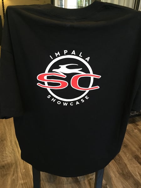 Image of Black Trey SC shirt XXL with shop towel