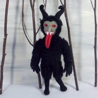 Image 1 of Furry Krampus plush toy