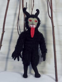 Image 3 of Furry Krampus plush toy