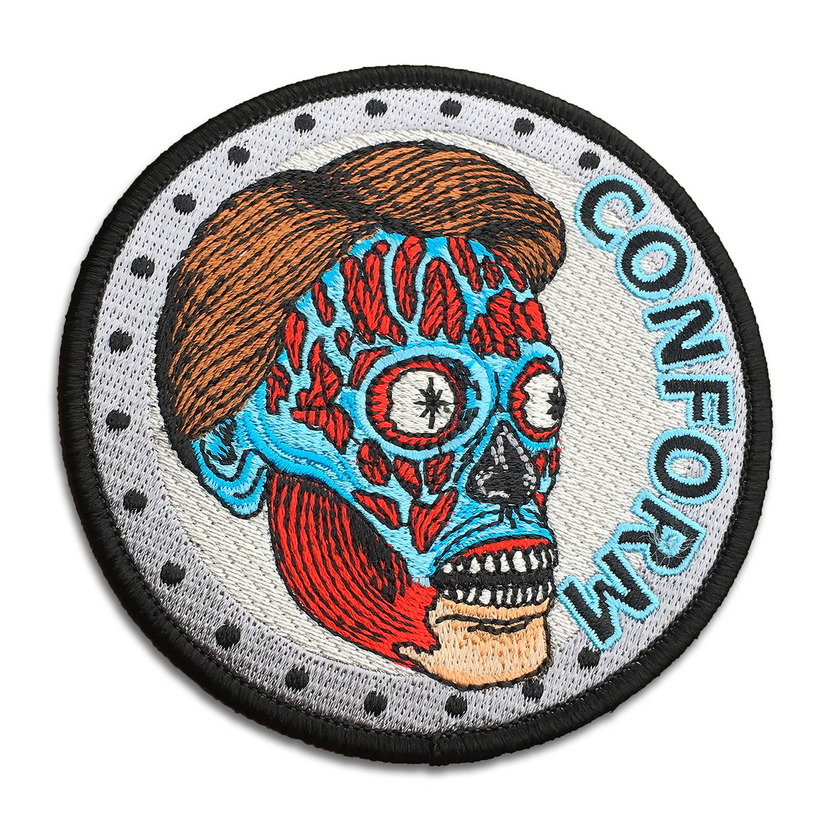Two Ghouls Press — Formaldehyde Face - Patch