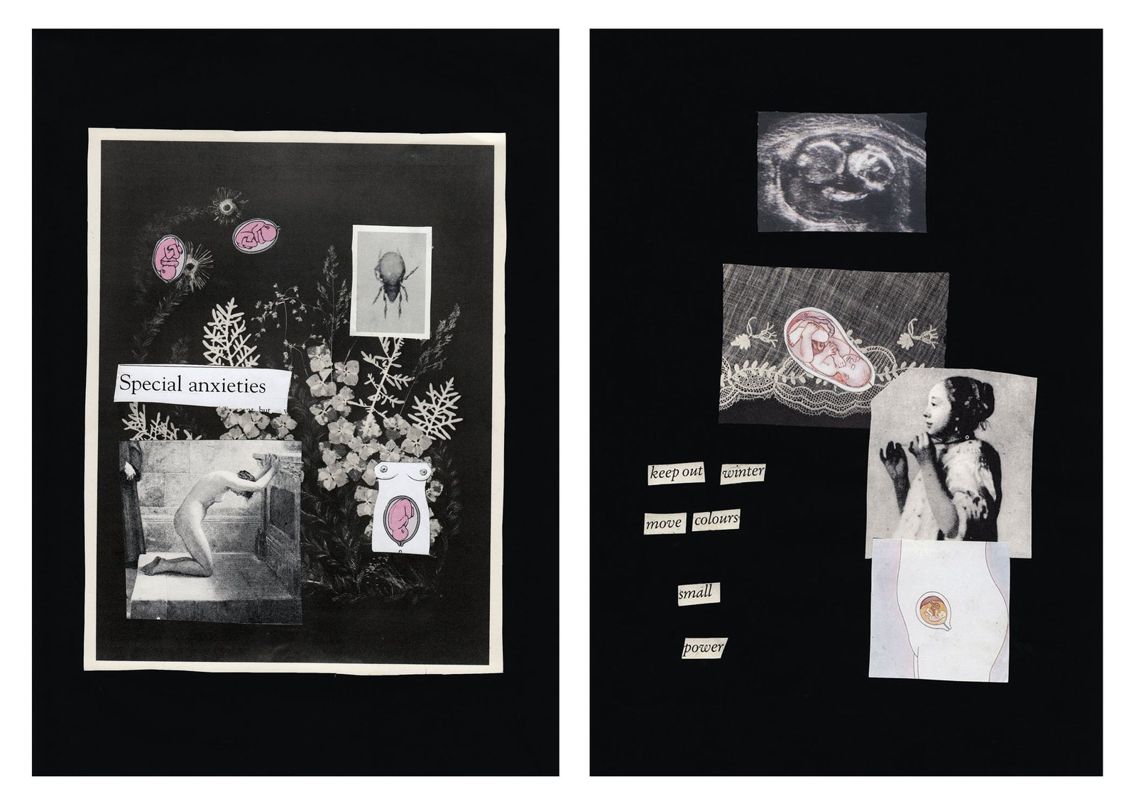 small collage prints