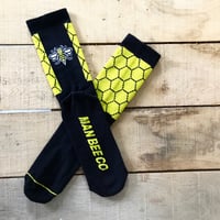 Image 1 of Manchester Bee SWARM Cycling Socks