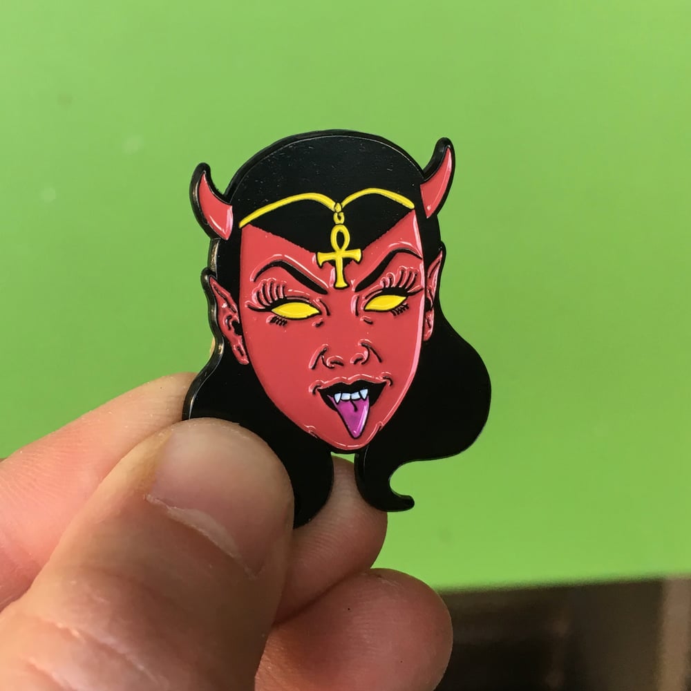 Devil Girl Pin