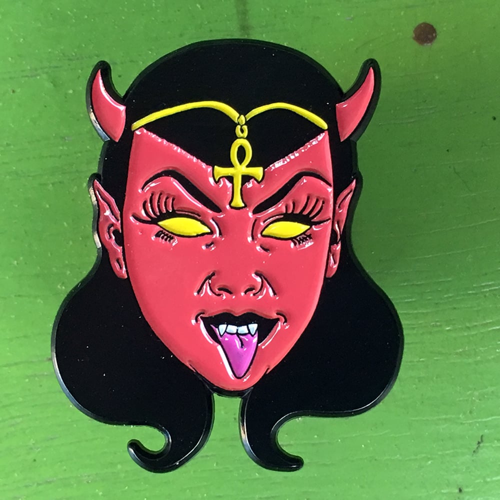Devil Girl Pin