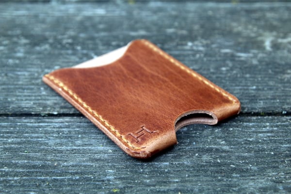 Hides and Stitches  Card Sleeve Wallet