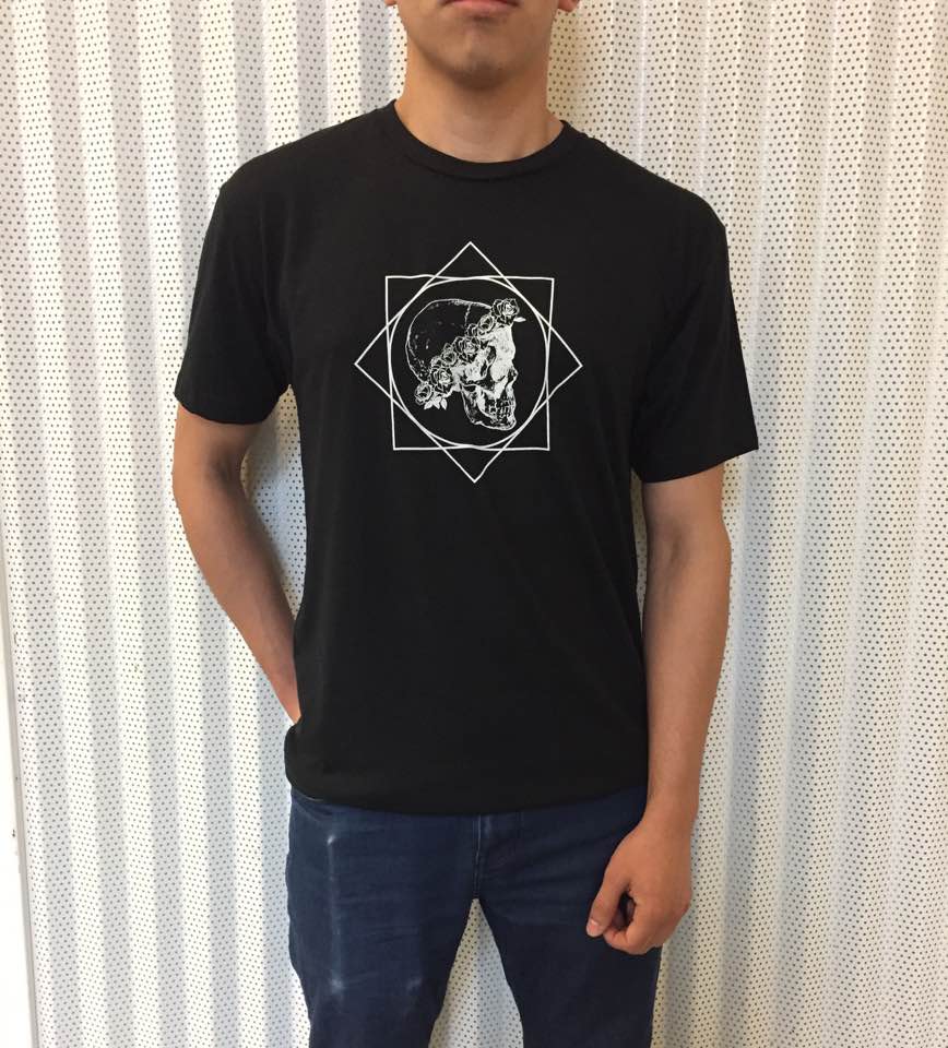 Image of Black Skull Tee