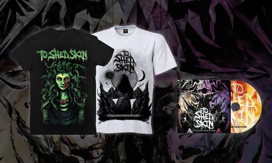 Image of 'Devoured From Within' LP + Shirt bundle
