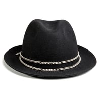 Image 1 of BLACK or GREY TRILBY JAPPELOUP SILVER