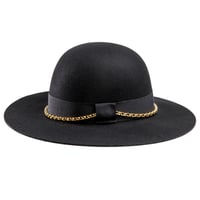 Image 2 of BLACK CAPELINE MILTON GOLD
