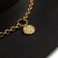 Image 3 of BLACK CAPELINE MILTON GOLD