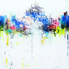 ORSAY ONER (since 1989) BLUE PARADISE SERIAL TAGS & ABSTRACT