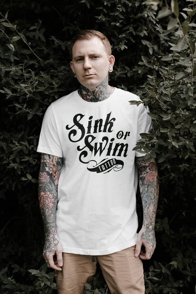 Image of SOS Typeography tee