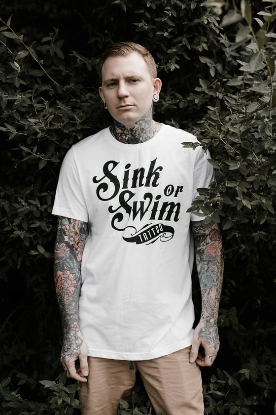 Image of SOS Typeography tee