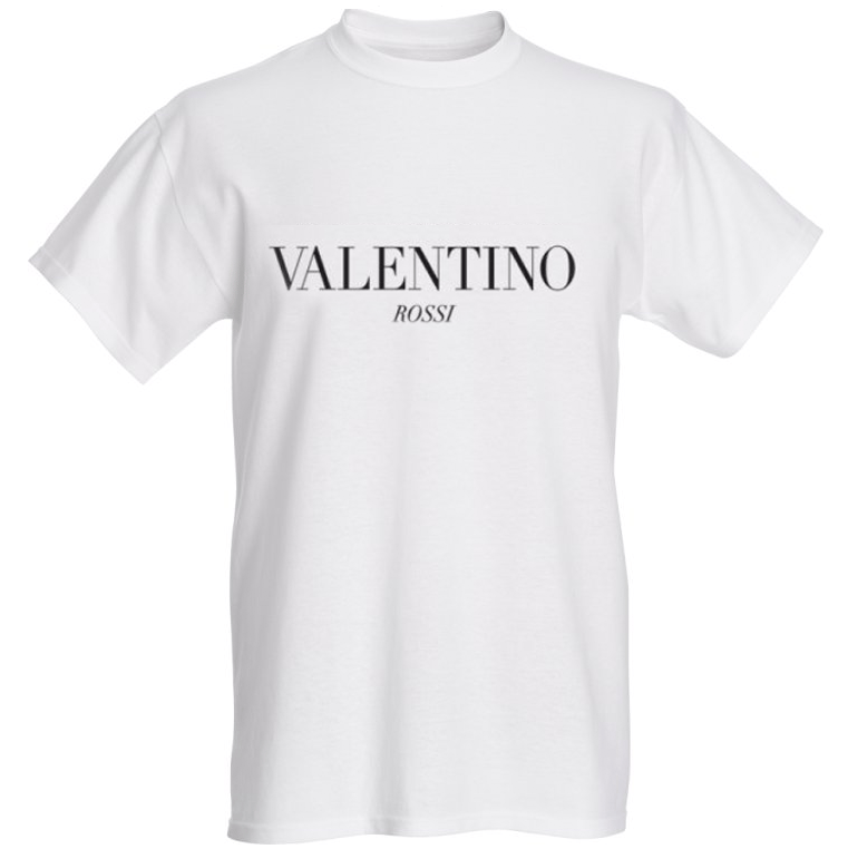 Image of VALENTINO ROSSI WHITE  SHORT SLEEVE TEE