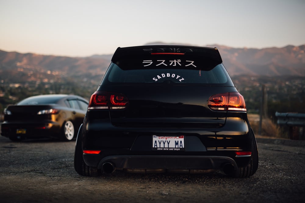 The Sad Club — SADBOYZ Arched Decal