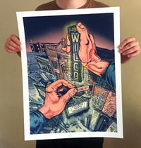Image 2 of Wilco gig poster Artist Proofs for Rockford, IL show