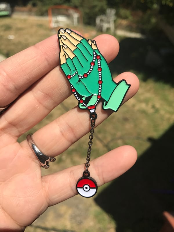 Image of Gotta Bless 'Em All Chain Pin