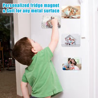 Image 17 of 10Pcs Sublimation Blanks Fridge Magnets Personalized Sublimation Blanks Products For Fridge Home Kit