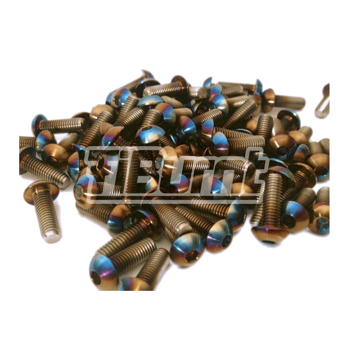 TiBurnt Titanium Widebody Fender Flare Screws TiBurnt