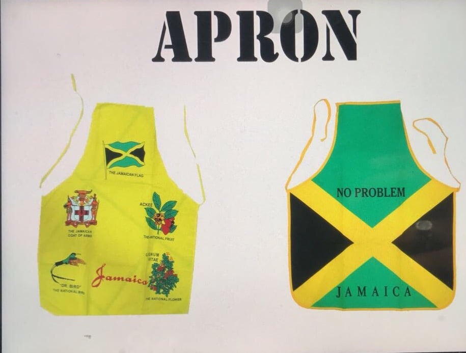 Jamaica and Bandana Apron 