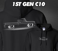 Image 3 of 1st Gen C10 Truck T-Shirts Hoodies Banners