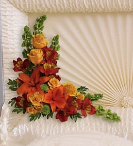 Image of Island Sunset Casket Insert [T273-5A]