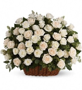 Image of Bountiful Rose Basket [T233-1A]