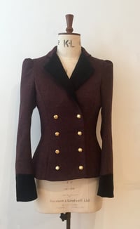 Image 1 of Double breasted Concours tweed jacket