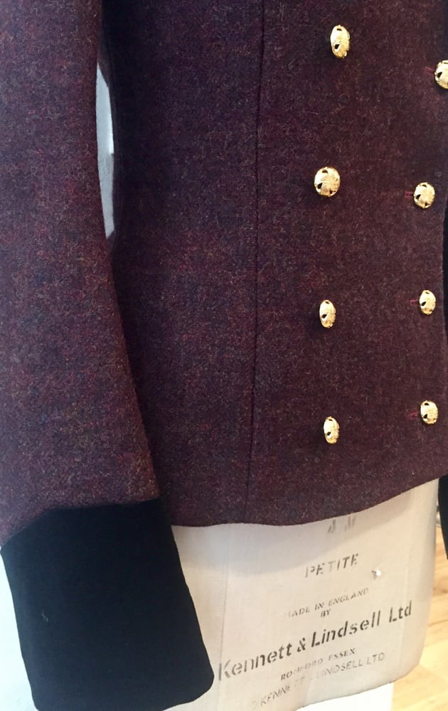 Image of Double breasted Concours tweed jacket
