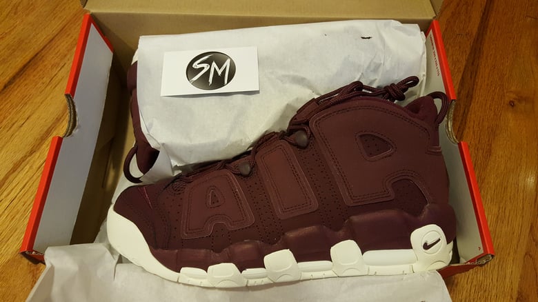 Image of Nike Air More Uptempo 96 QS Midnight Maroon