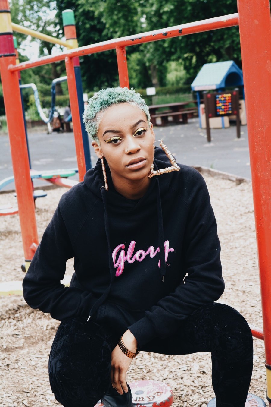 Image of Glory "Metallic Balloon" Logo Hoodie