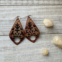 Image 1 of Petroglyph Style - Glass Enamel on Copper