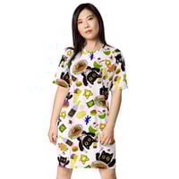 Image 1 of Studio Purr: Kain Tayo! (Let's Eat) T-shirt Dress