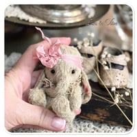 Image 2 of Reserved listing for Sonja - Handmade beige teacup elephant