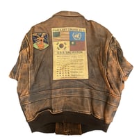 Image 2 of AVIREX G-1 FLIGHT JACKET 1980 OG (L)