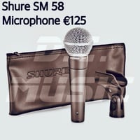 Shure SM58 Dynamic Cardioid Microphone