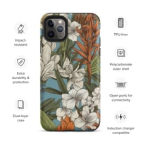 Image 7 of Colorful Botanical Plants Art Nouveau Tough Case for iPhone®