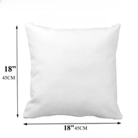 Image 6 of 2/4/6pcs 18"x18" Sublimation Pillow Cover Blanks , Soft Velvet Cushion Cover for Sofa, Heat Transfer