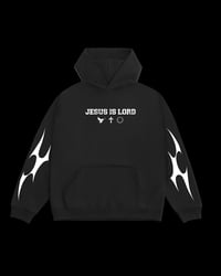 Jesus is Lord Hoodie Black