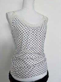 Image 2 of 00s Polka dot tank top // L
