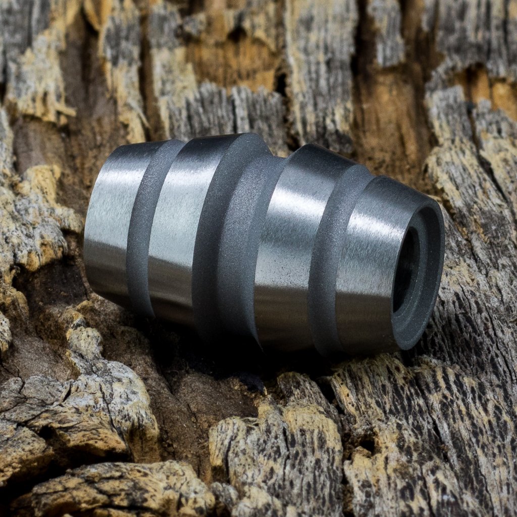 Image of Raptor Blasted & Machined Ti Bead