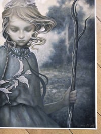 Image 3 of Wayfaren - hand embellished print