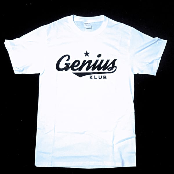 Image of Genius Klub 'Logo T-Shirt' (White)