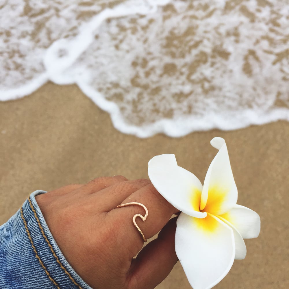 Image of Ride the Wave Ring (Sterling Silver or 14kt Gold Filled)