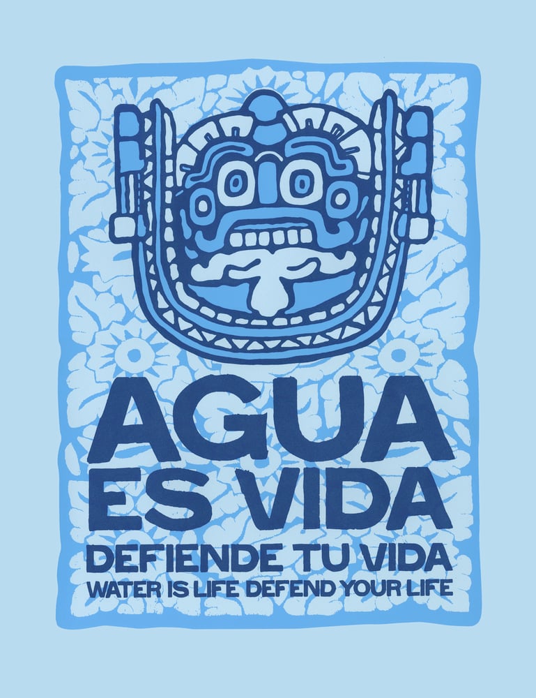 Image of Tlaloc - Agua es Vida (Large print, 2017)
