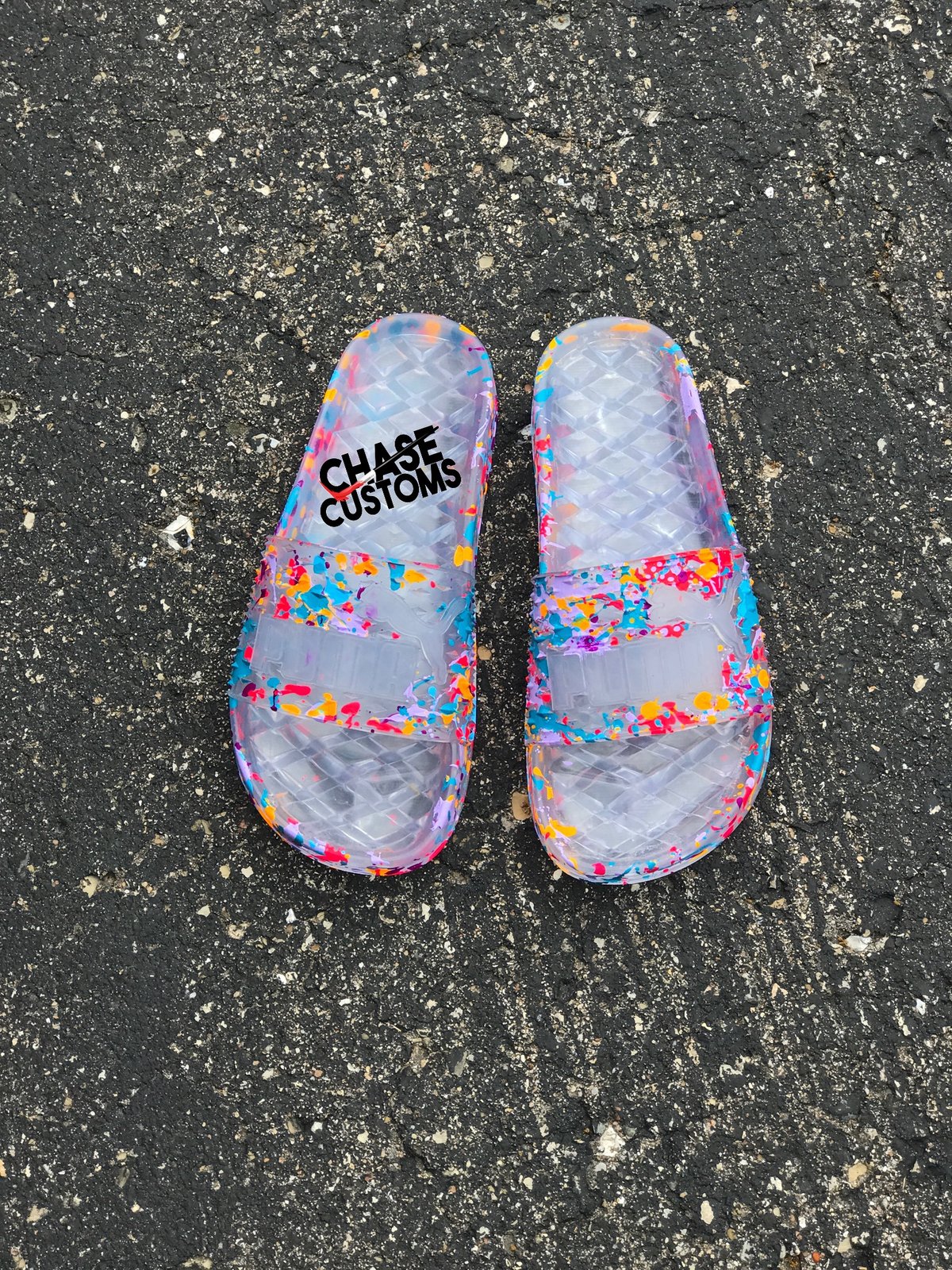 Image of Rihanna Fenty Clear Jellies