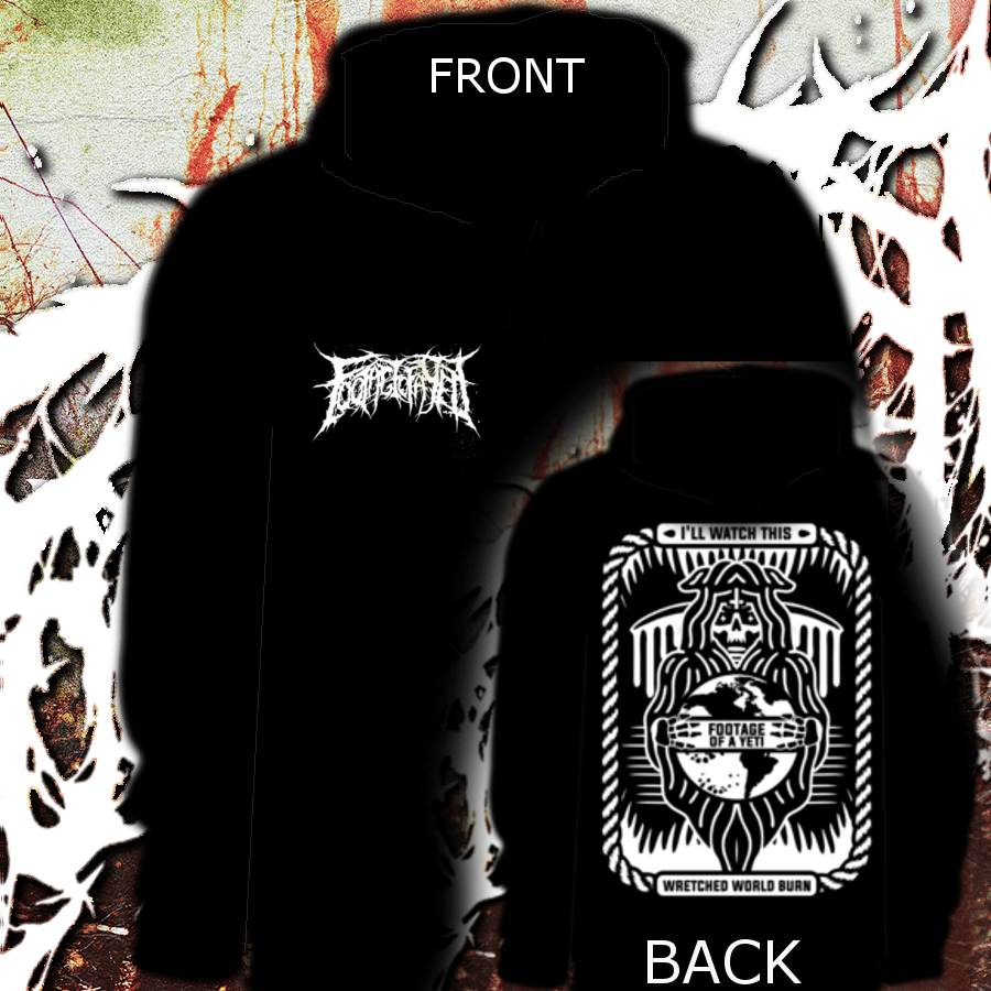 Image of WRETCHED WORLD HOODIE