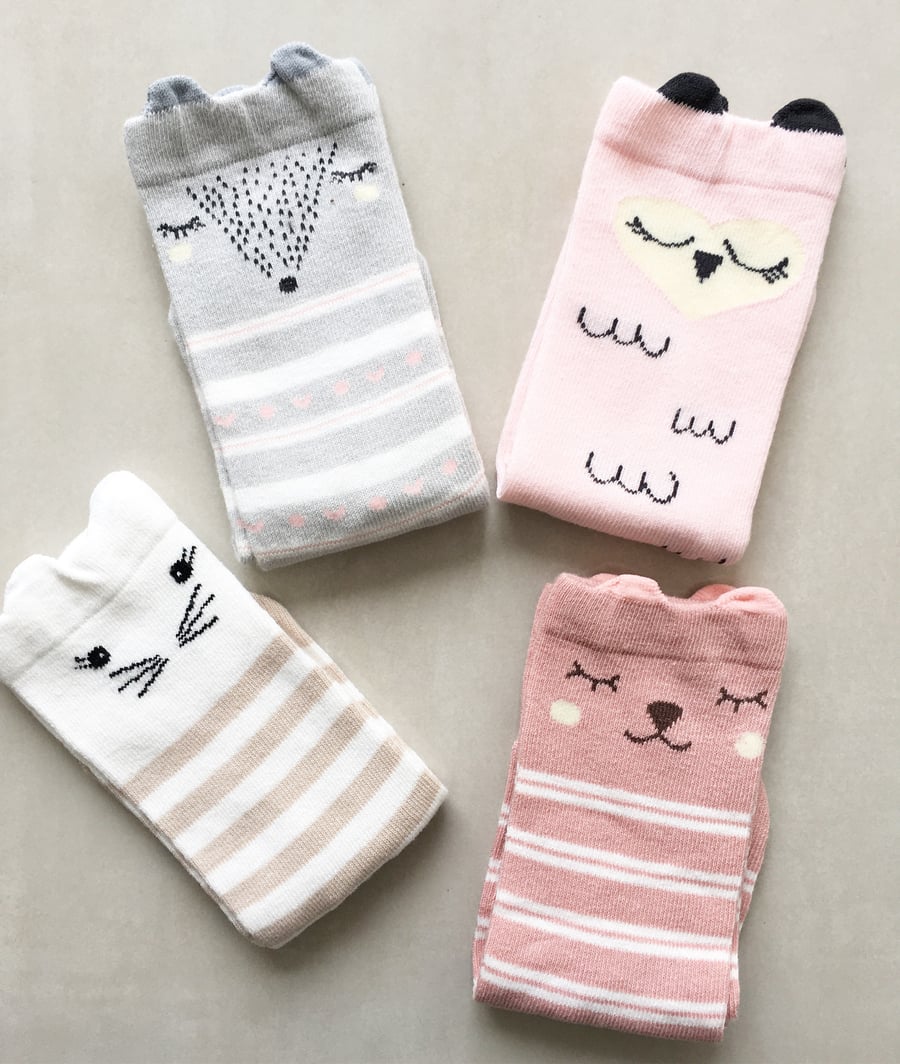 Image of Animal Knee High Socks